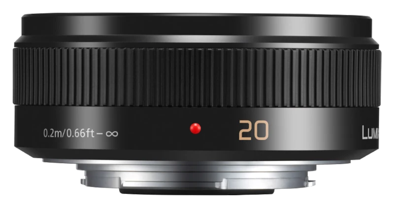 Panasonic Lumix G 20mm 1.7 ASPH. II schwarz