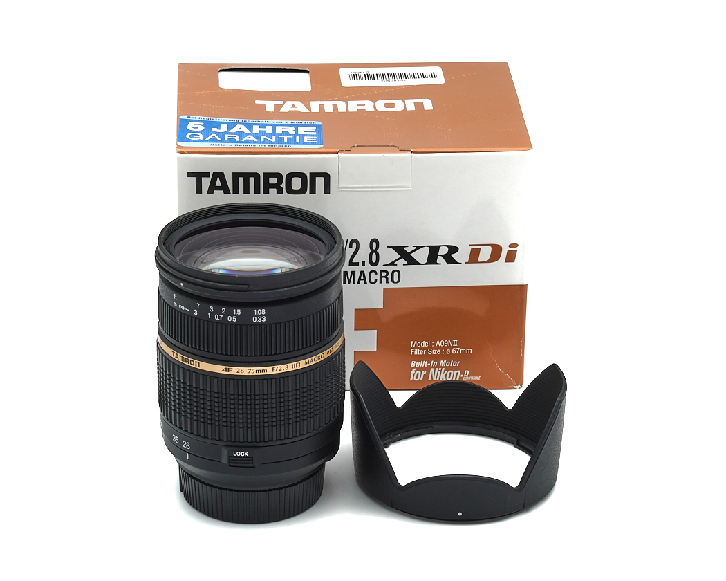 Tamron SP-AF 28-75mm 2.8 XR Di LD ASPH. (IF) Macro Nikon wie neu #X40388**