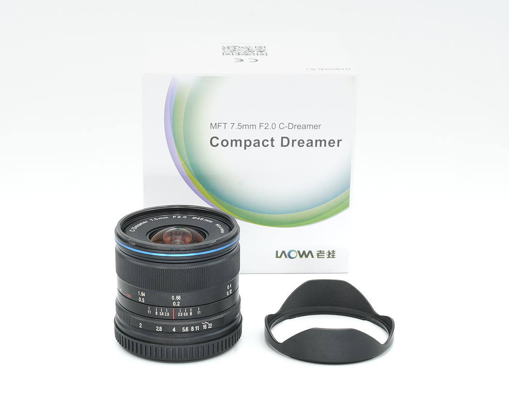 Laowa Compact C-Dreamer 7.5mm 2.0 MFT, Ausstellungsstück #49617**