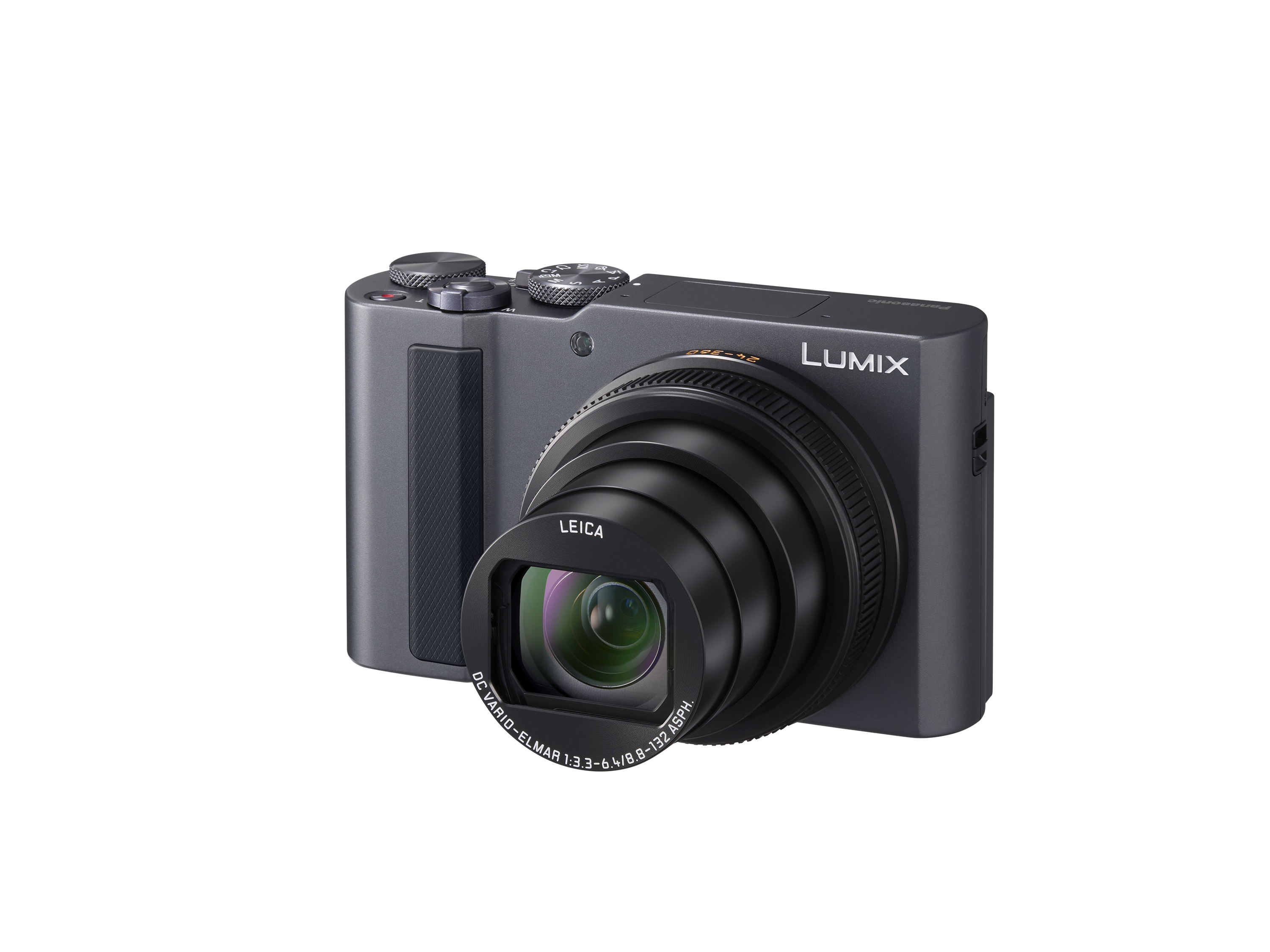 Digitale Kamera, Kompaktkamera, Leica Objektiv, wechselobjektiv, graue Kamera