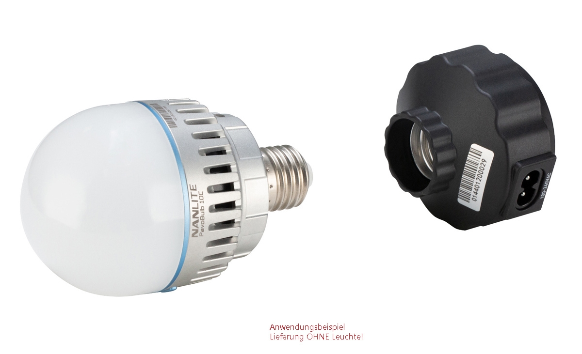 Nanlite AS-MBA-E27 Magnetische Halterung für Pavo Bulb 10C