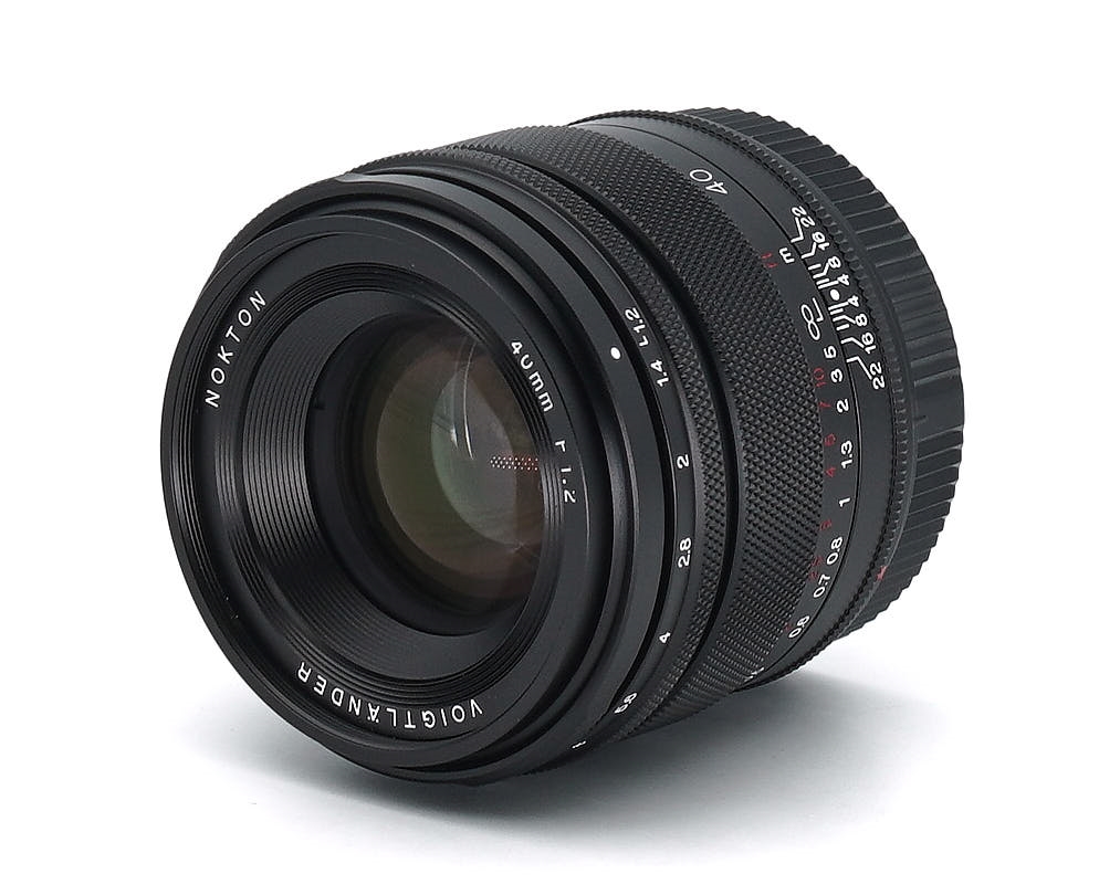 Voigtländer Nokton 40mm 1.2 ASPH. schwarz für Canon RF Ausstellungsstück #**