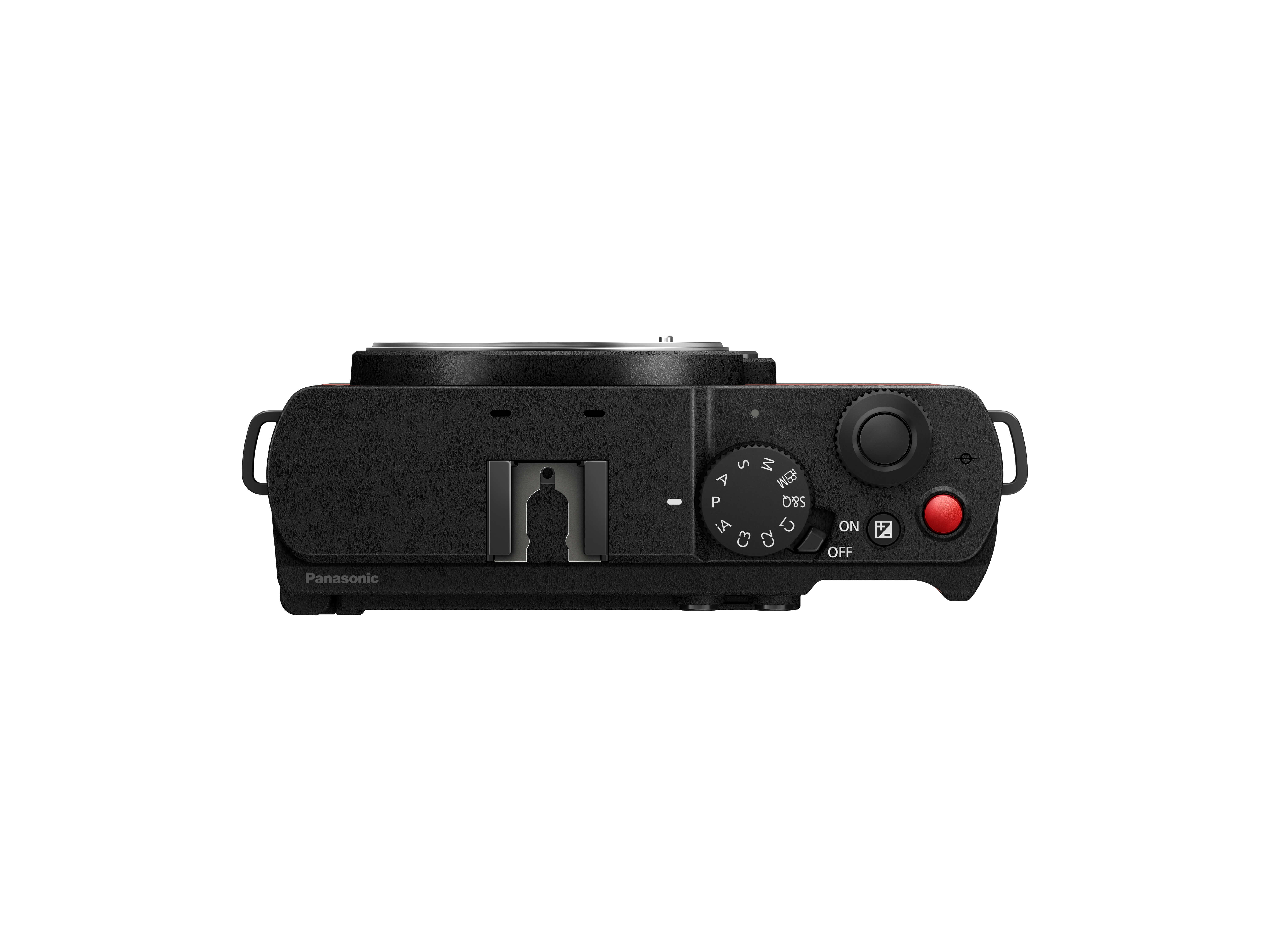 Panasonic Lumix S9 Gehäuse rot + Lumix S 18-40mm 4.5-6.3