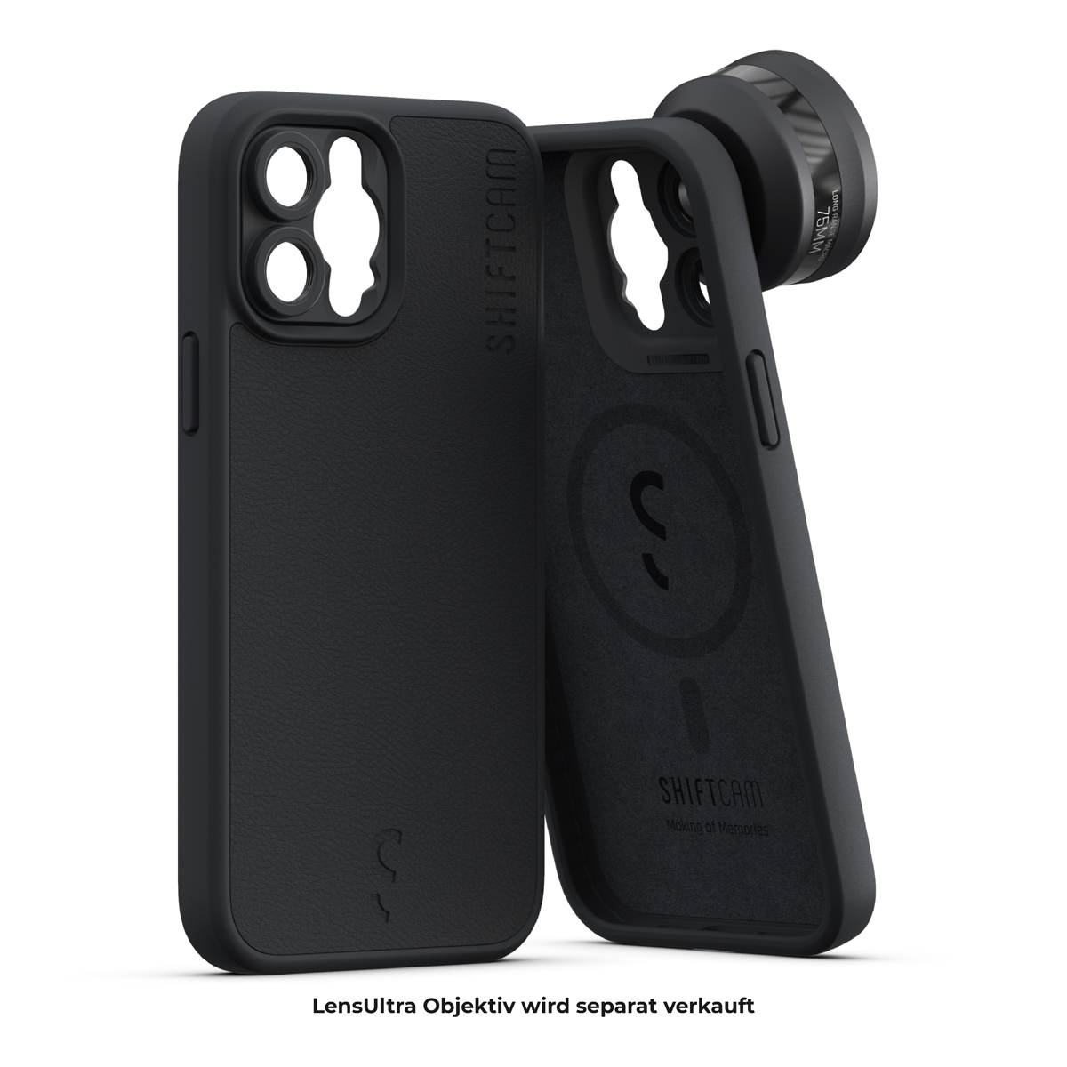 ShiftCam Smartphone Hülle für iPhone 13 Pro mit In-Case-Objektivhalterung
