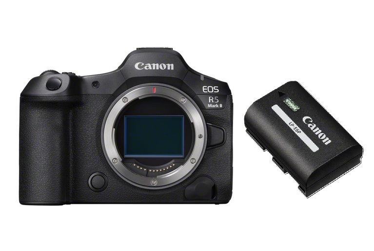 Canon EOS R5 Mark II + Canon LP-E6P Akku