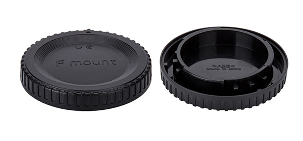 Premium V.M.C. LF-4 Gehäuse- und Objektivrückdeckel für Nikon F-Mount JJC
