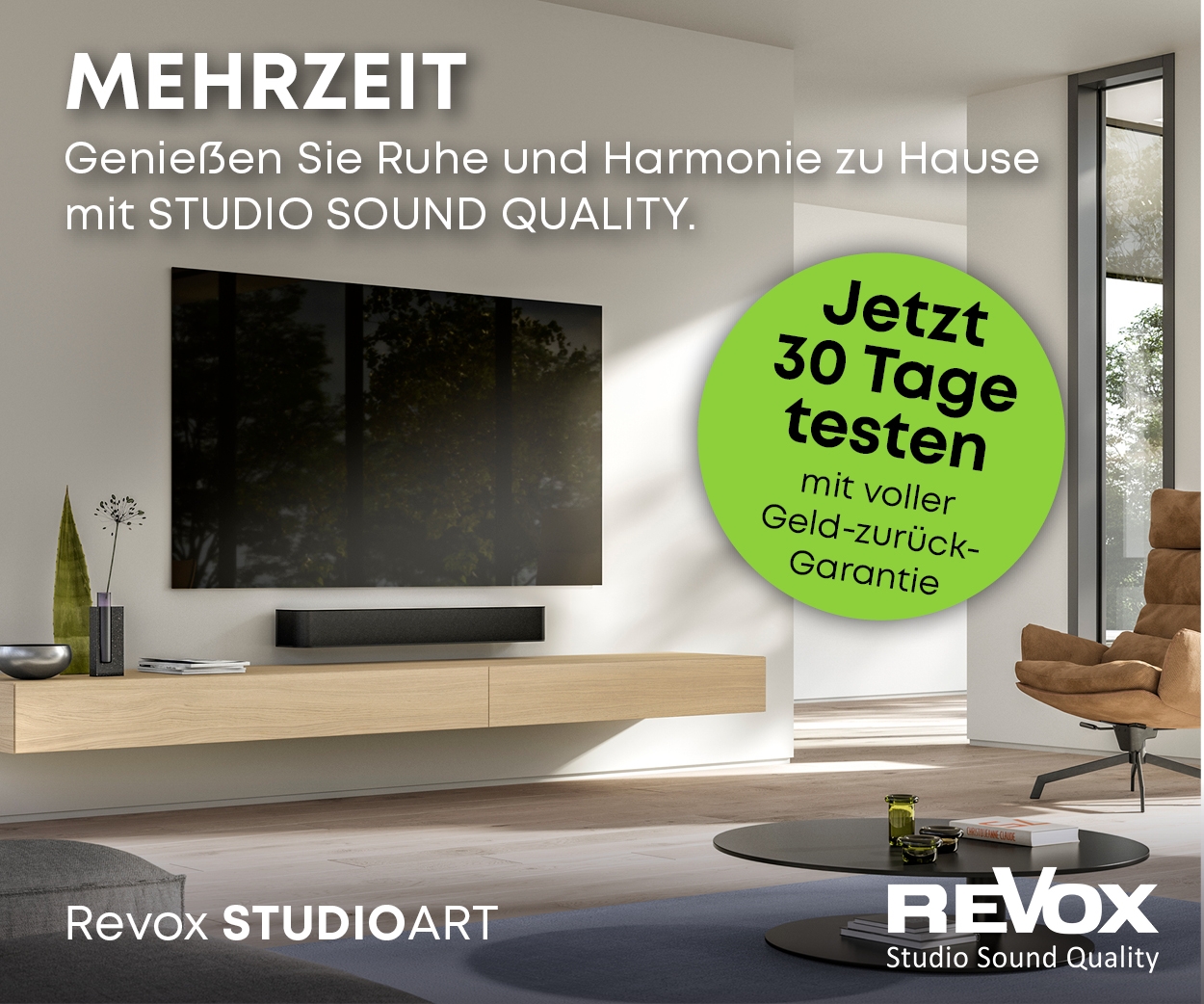 Revox STUDIOART S100 Audiobar weiß