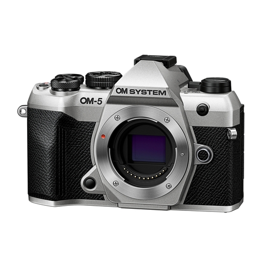 OM SYSTEM OM-5 II Gehäuse silber OM SYSTEM OM-5 II Gehäuse silber