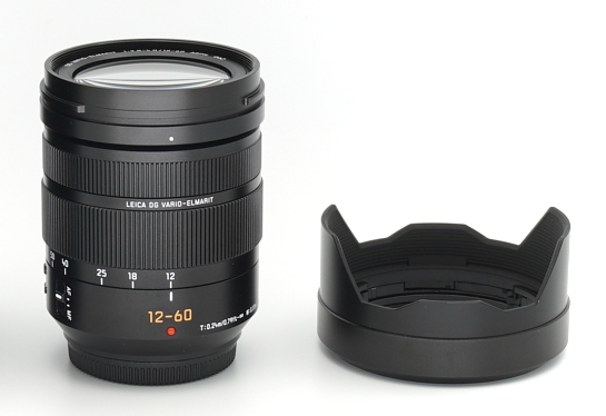 Kameraobjektiv, Teleobjektiv, 12-60mm, Objektiv, Objektiv-hood