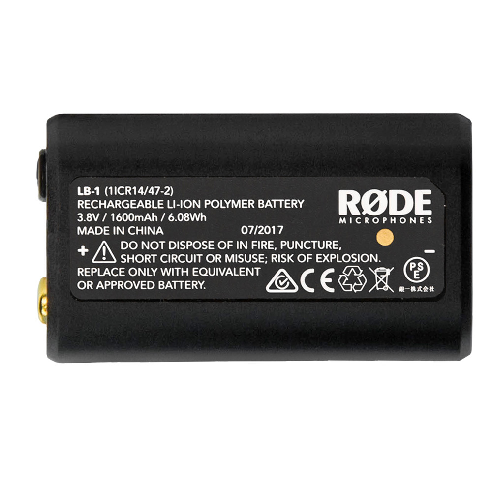 Rode LB1 Akku für VideoMic Pro+ und RODELink Handsender TX-M2