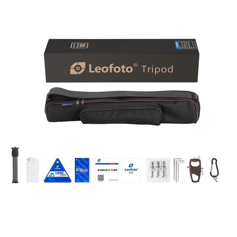 Leofoto Carbon-Dreibeinstativ LS-324C Ranger + Ballhead LH-40 Leofoto Carbon-Dreibeinstativ LS-324C Ranger + Ballhead LH-40