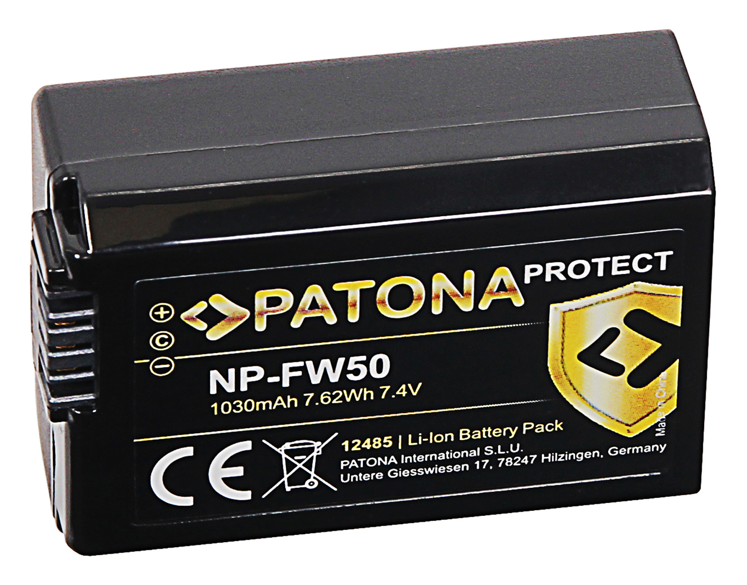 PATONA Protect Akku wie Sony NP-FW50