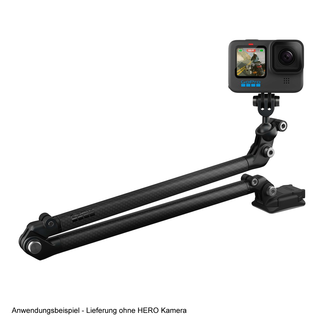 GoPro Boom+Adhesive Mounts, Verlängerungskit mit Klebehalterungen