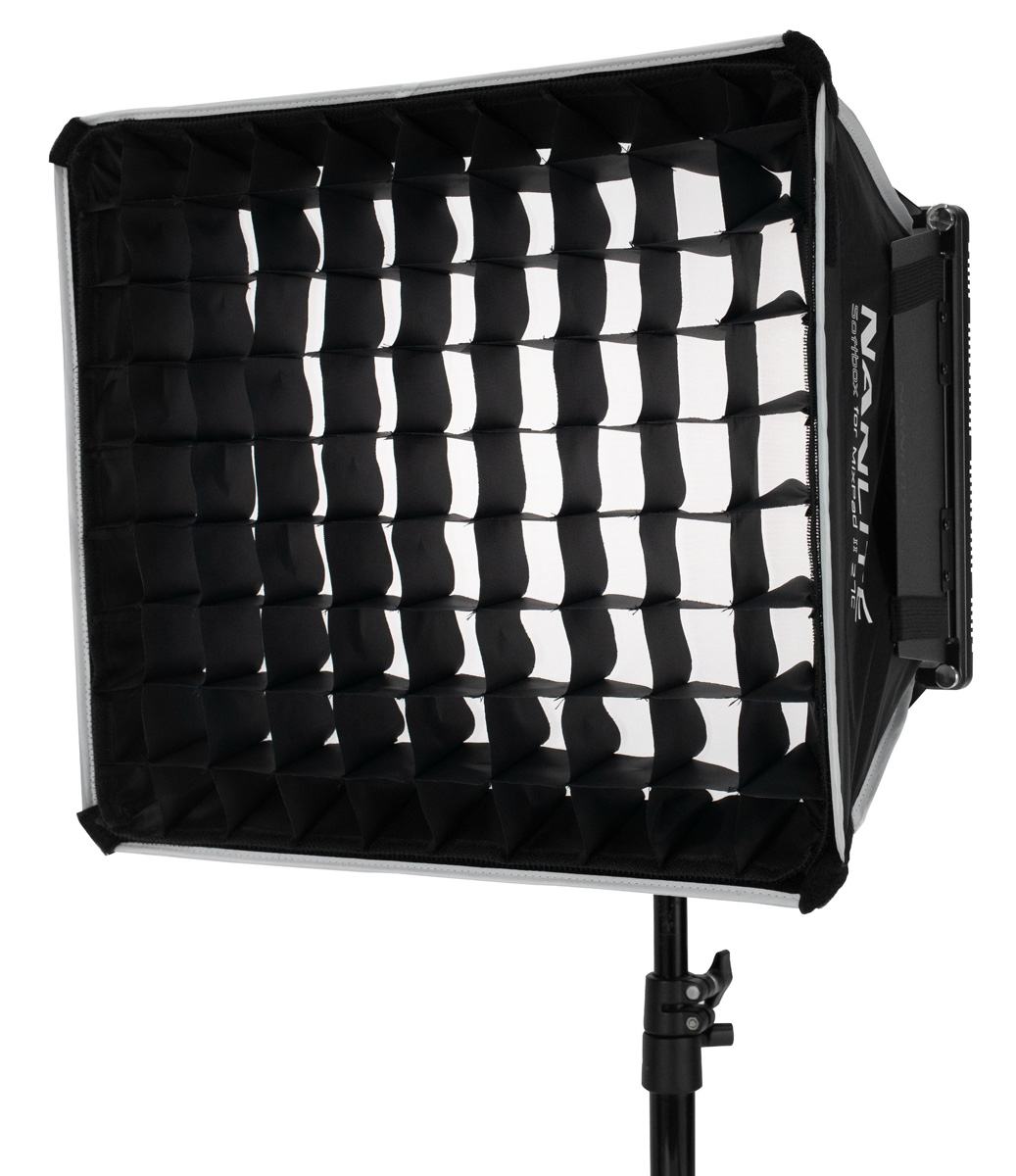 Nanlite BD-MPII27C+SB Lichtklappen- Vorsatz+Softbox+Stoffwabe+Schutztasche