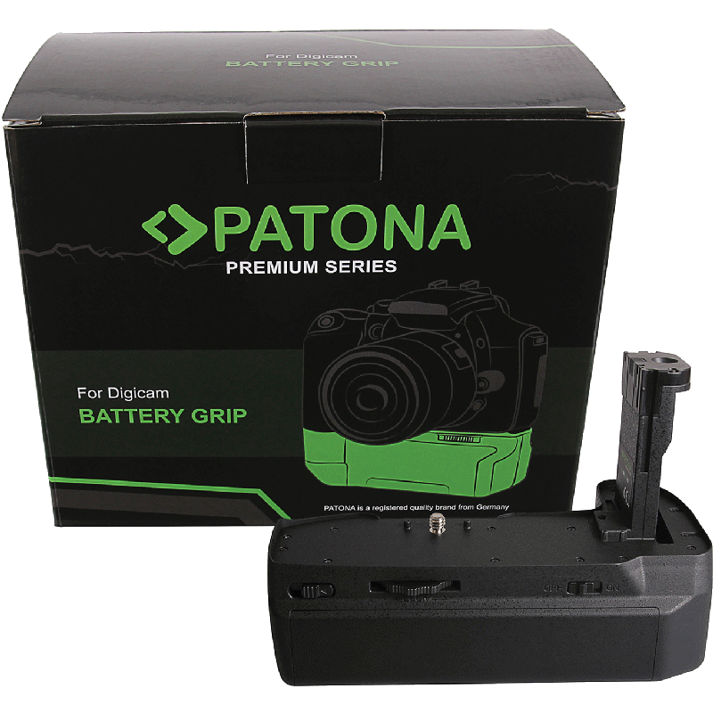 PATONA Premium Batteriegriff für Blackmagic 4K 6K