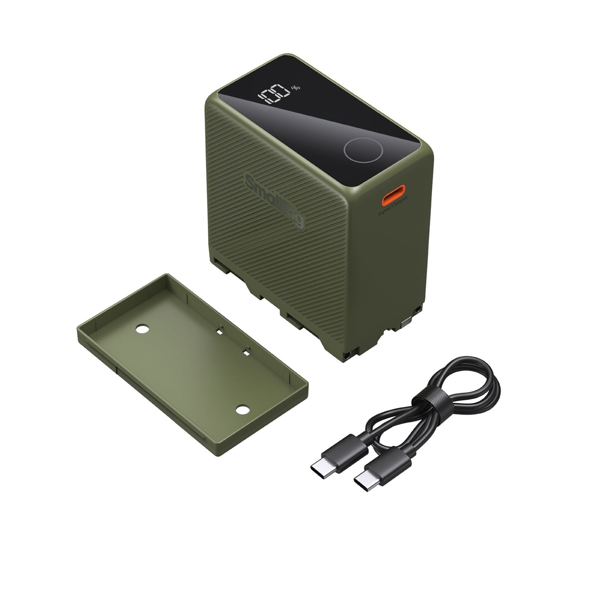 SmallRig 4577 NP-F970 grün, USB-C wiederaufladbarer Akku