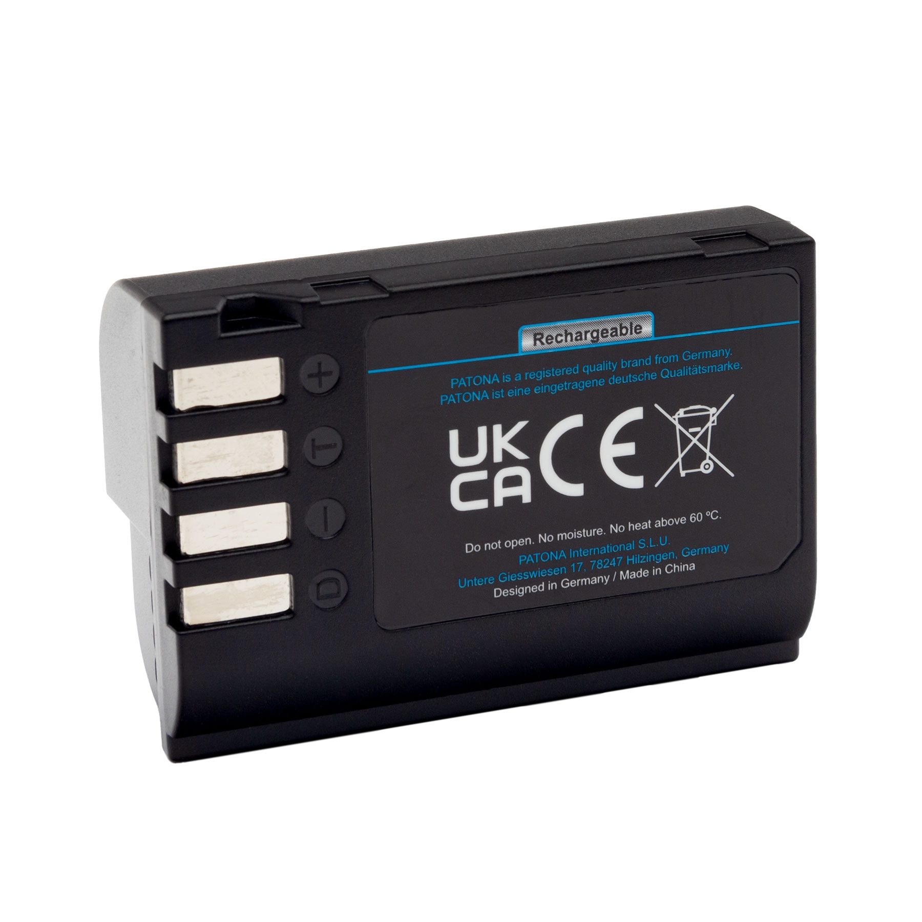 PATONA Platinum Akku mit USB-C Input für Panasonic DMW-BLK22 S5 G9 GH5 GH5S