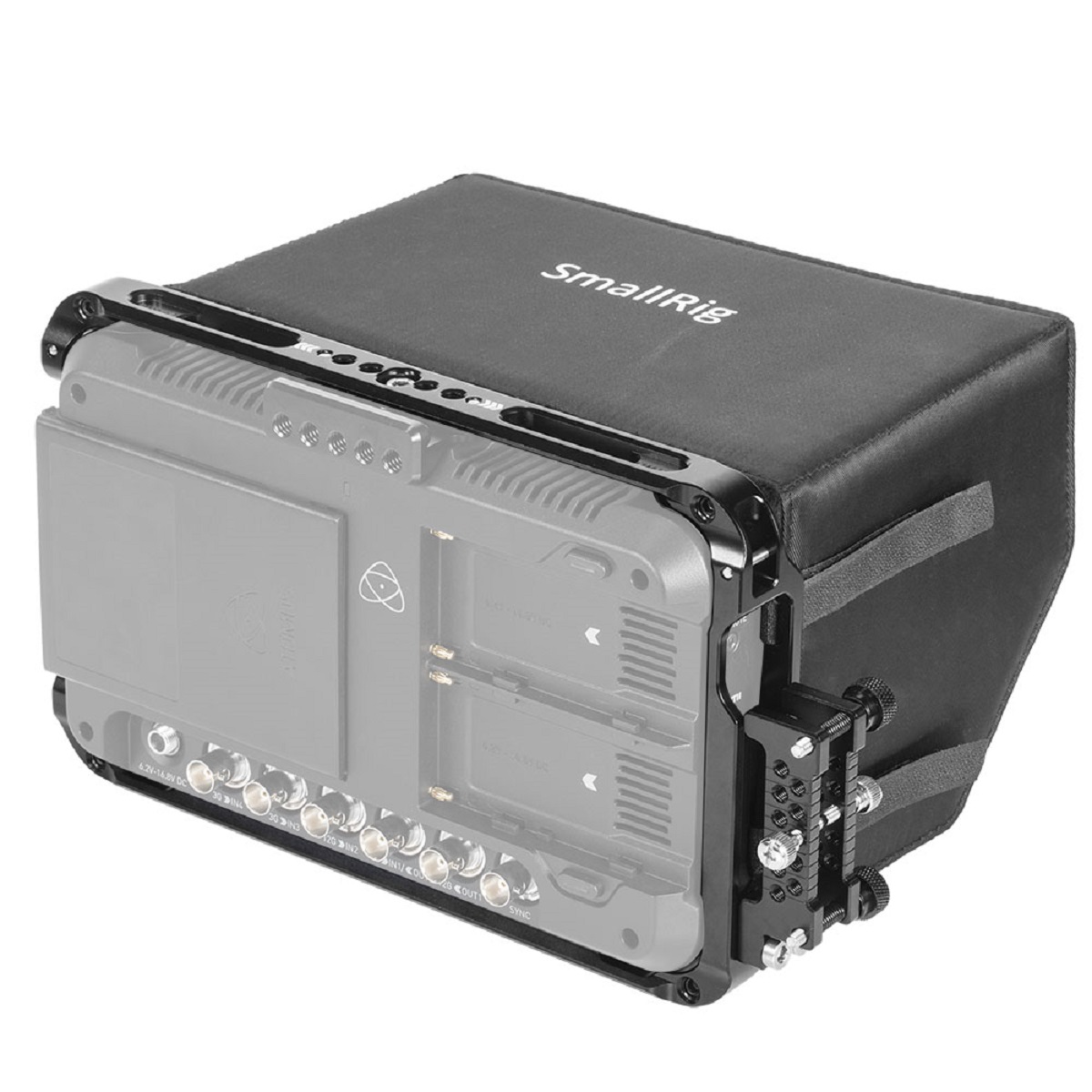 SmallRig 2409 Cage Kit und Sunhood für Atomos Shogun 7