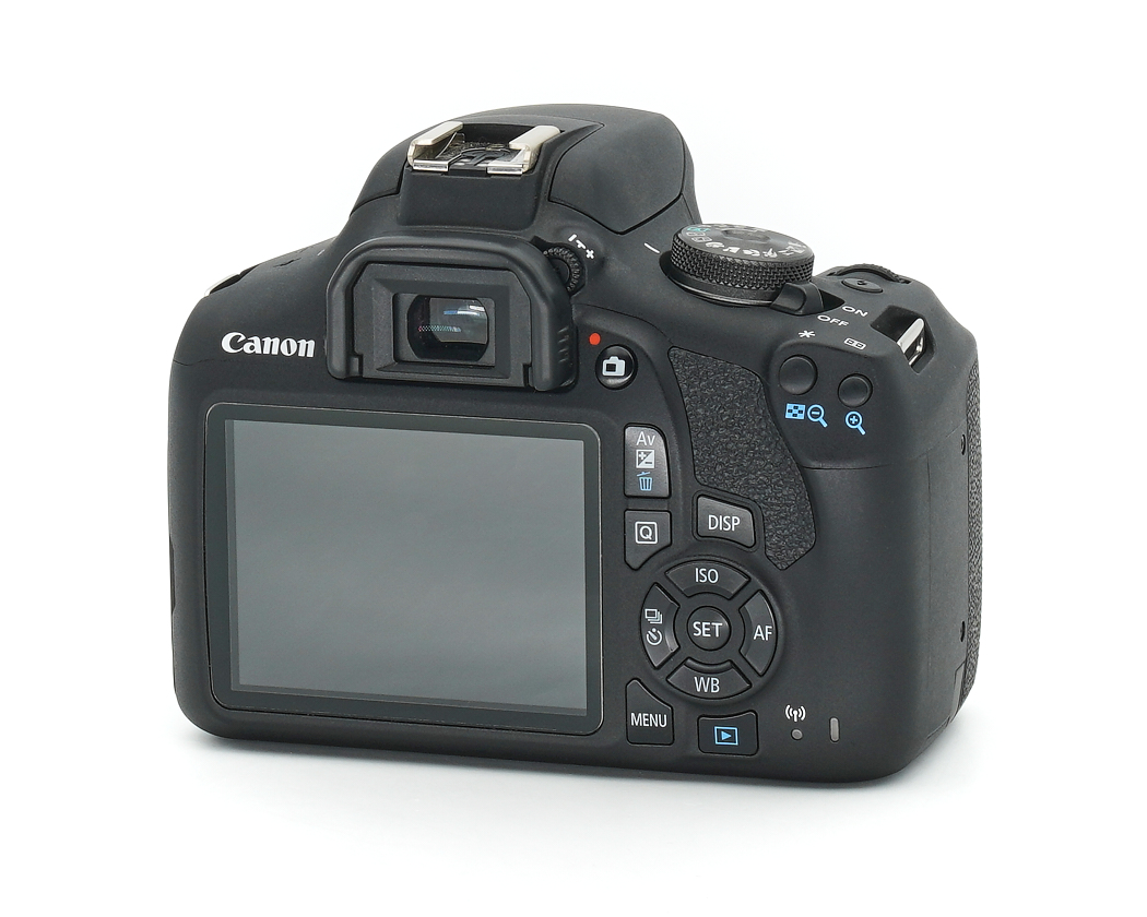 digitale kamera, Kamera Canon, DSLR, Rückseite der Kamera, Bedienelemente