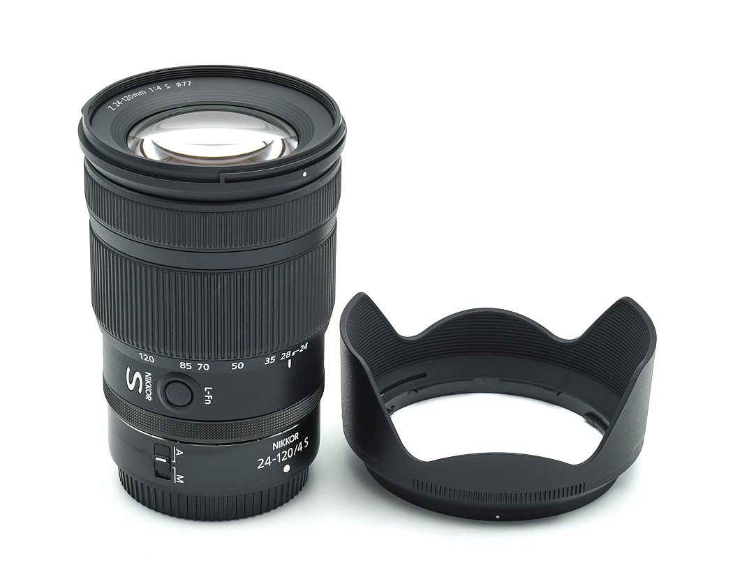 Objektiv, NIKKOR-Objektiv, 24-120mm, Makroobjektiv, schwarz