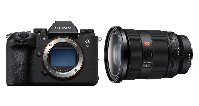 spiegellose Kamera, Kameragehäuse, Zoomobjektiv, schwarz, E-Mount