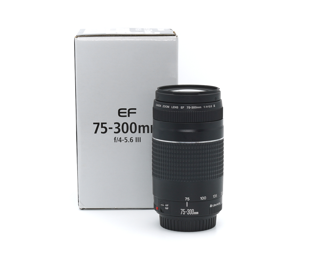 Canon EF 75-300mm 4.0-5.6 III Aussteller #**