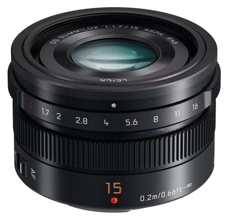 Panasonic Leica DG Summilux 15mm 1.7 ASPH. schwarz
