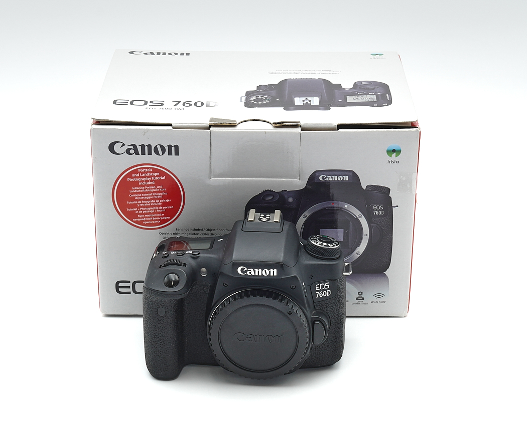 Canon EOS 760D Gehäuse Topzustand, Canon-Fachhändler #X40756**