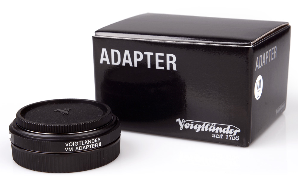 Voigtländer Adapter VM / E II Leica M an Sony E-Mount