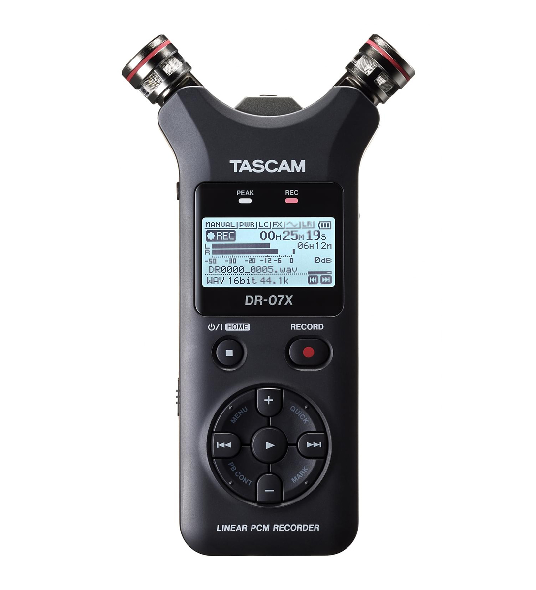 Tascam DR-07X Stereo-Audiorecorder und USB-Interfa