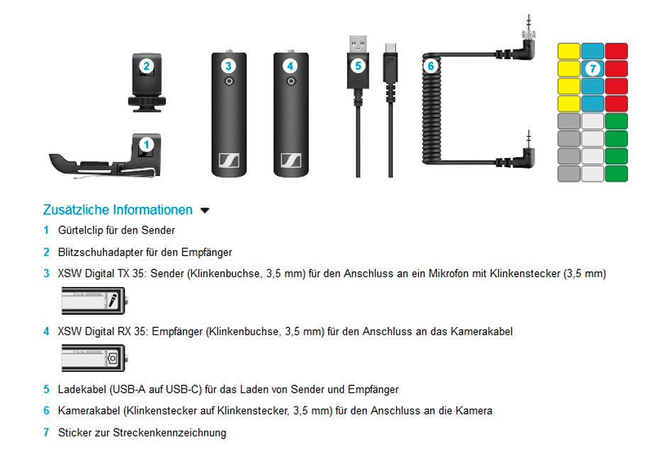 Sennheiser XSW-D Portable Base Set