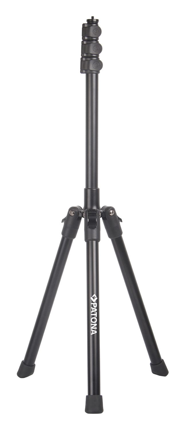 PATONA Premium Stativ LS 2004 Aluminium 4-fach ausziehbar von 93,5cm bis 200cm inkl. Tasche