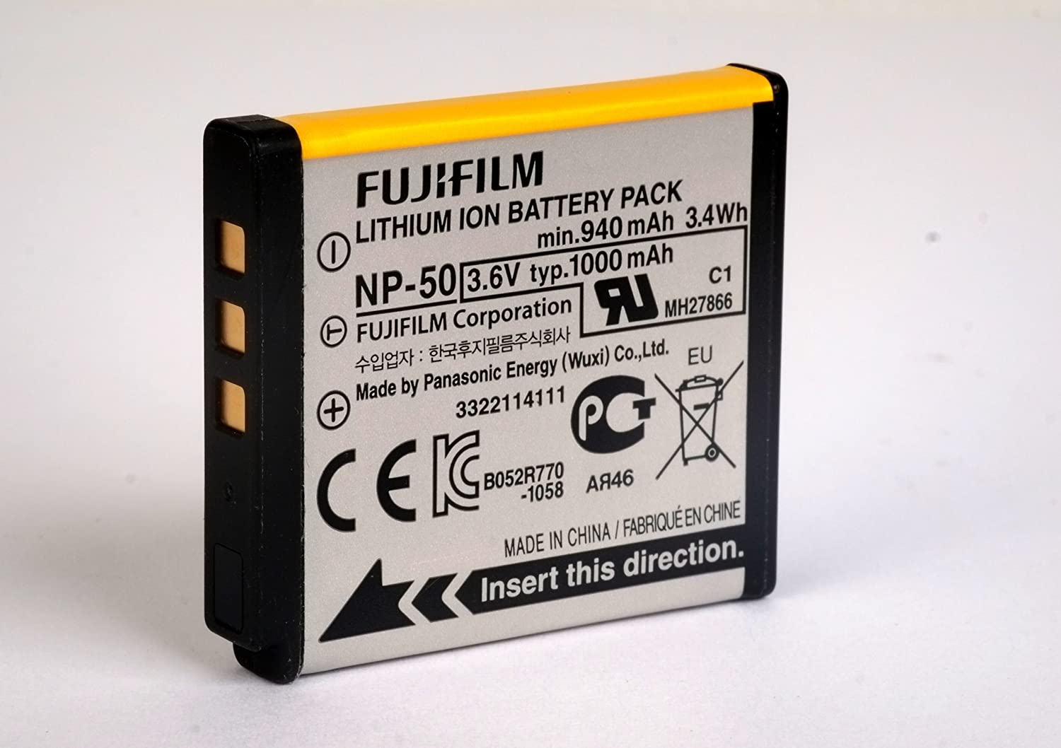 Fujifilm NP-50 Akku Messeware