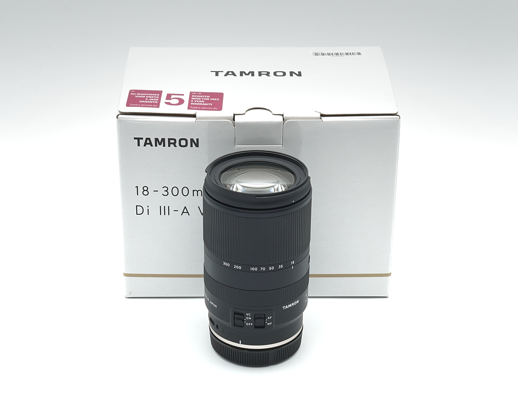 Objektiv, Tamron, 18-300mm, Teleobjektiv, manueller Fokus