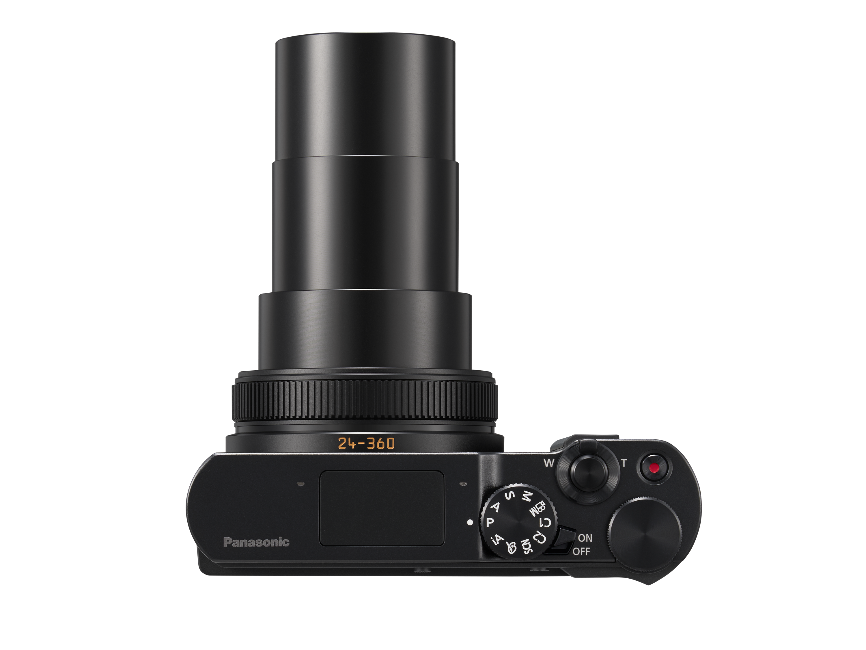 Kamera, kompakt, Objektiv, schwarz, Panasonic