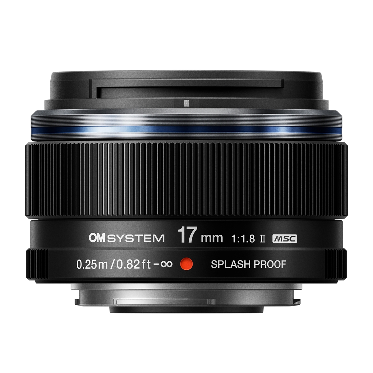 OM SYSTEM M.Zuiko Digital ED 17mm 1.8 II schwarz