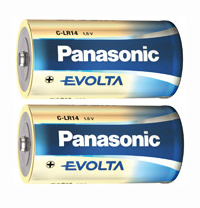 Panasonic EVOLTA LR 14 Baby 2er-Pack Batterien