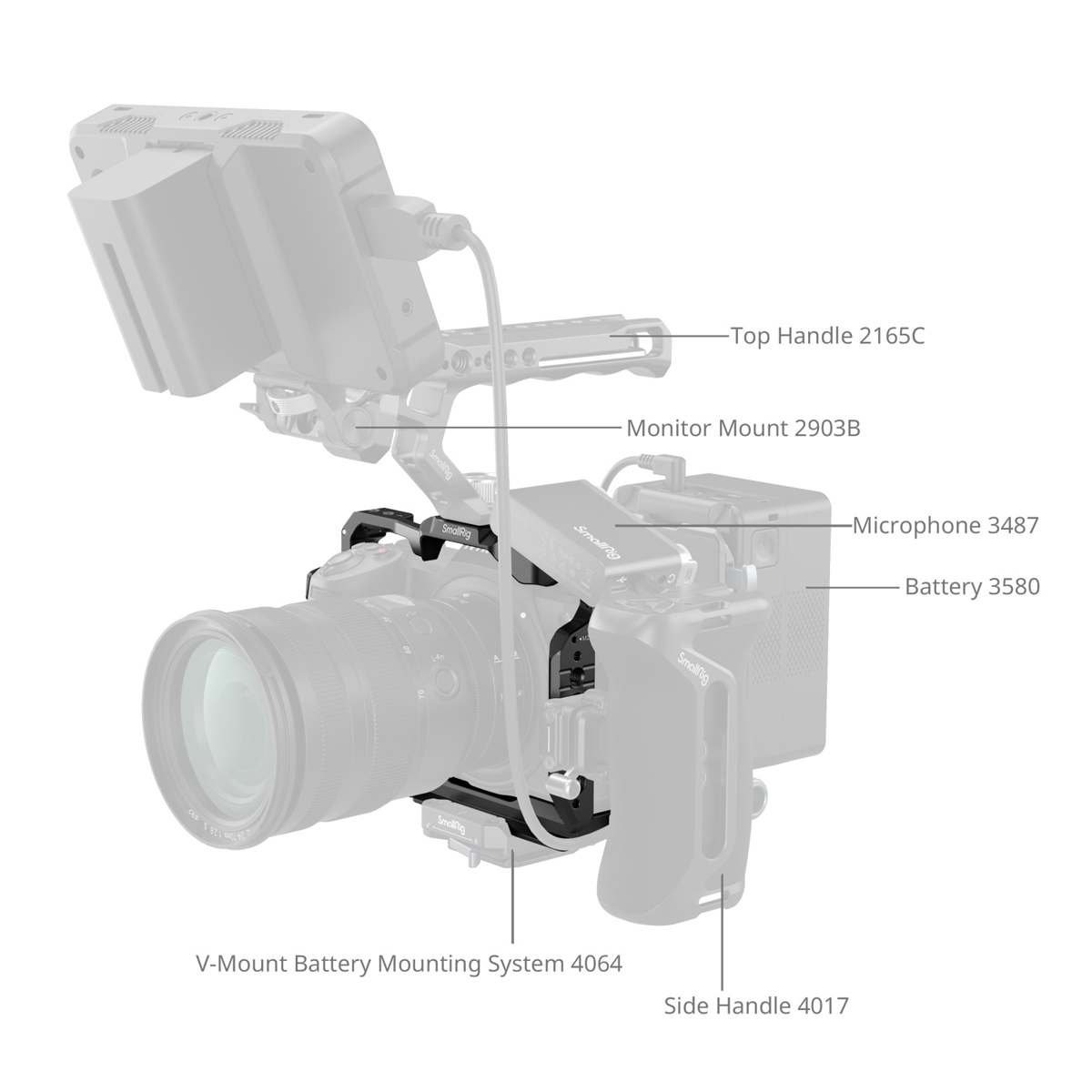 SmallRig 4519 Cage für Nikon Z 6III