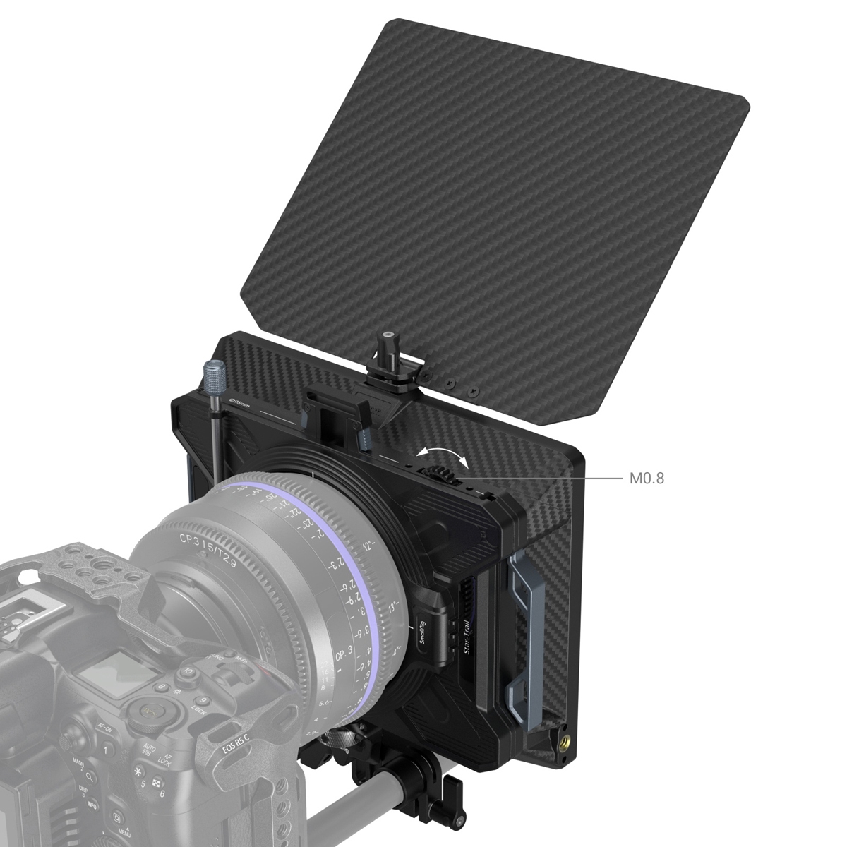 SmallRig 3645 modulare Matte Box (multifunktional, Ø 95 mm) VND Kit