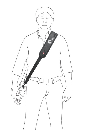 Manfrotto Tragegurt 90-110 cm f. Stative