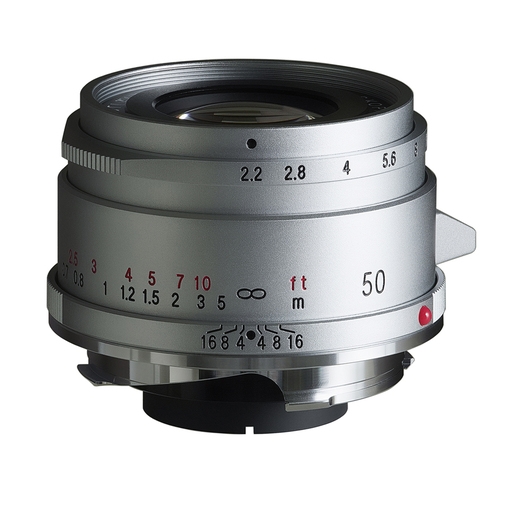 Voigtländer Color-Skopar 50mm 2.2 VM silber für Leica M