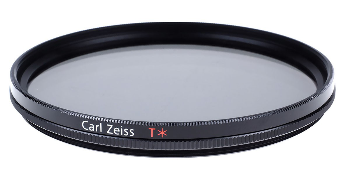 Kameralinsenfilter, T*, Carl Zeiss, runder Filter, Metallring