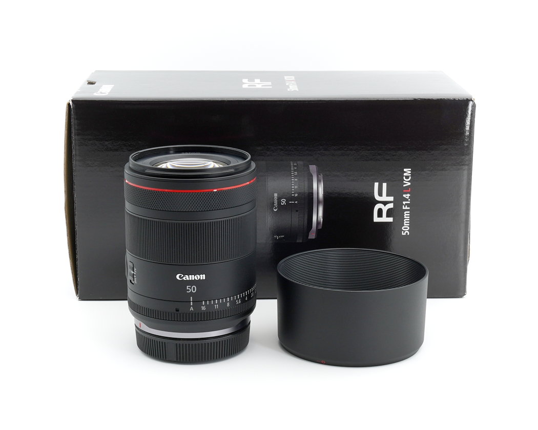 Objektiv, 50mm, f/1,4, RF, Canon