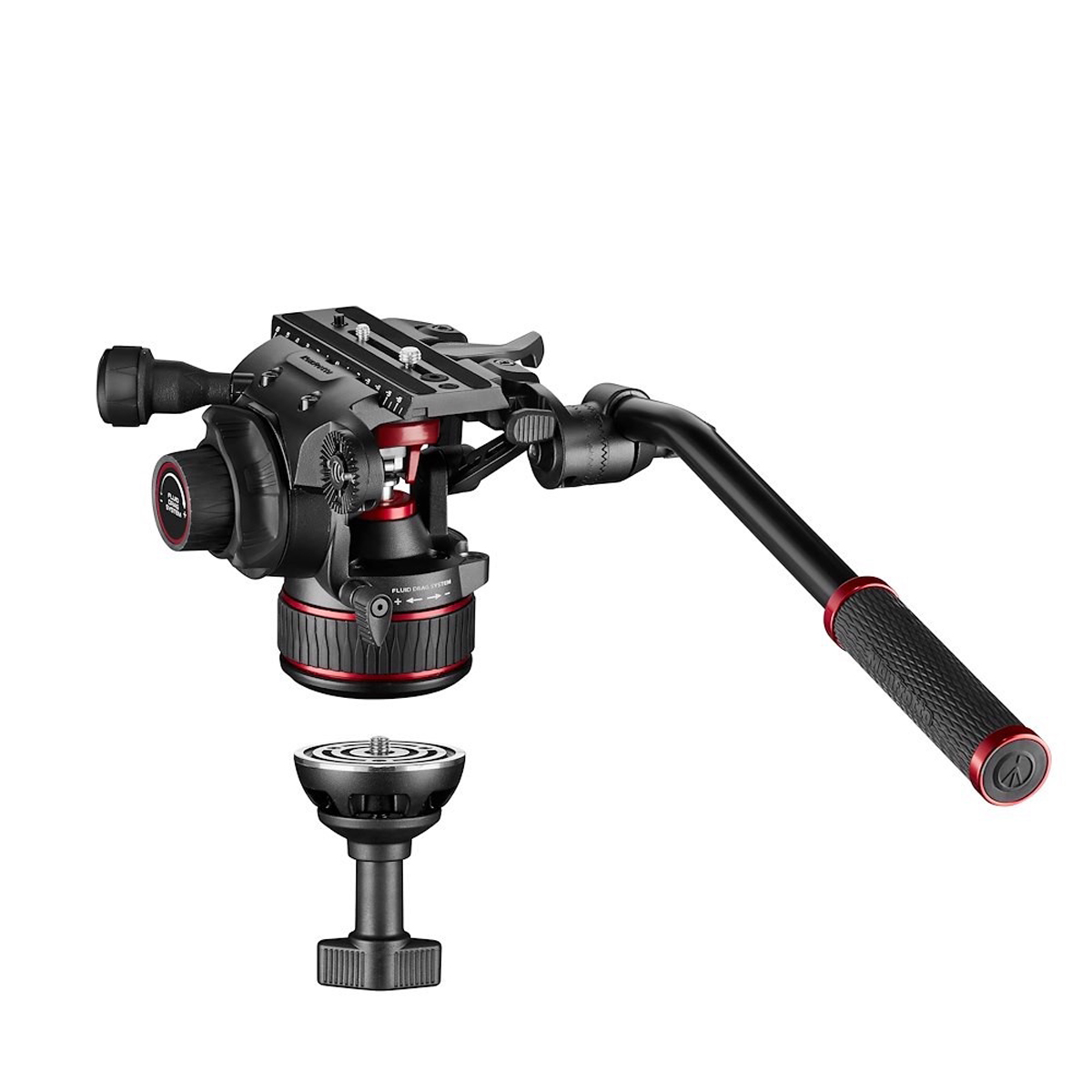 Manfrotto 608 Videokopf Nitrotech mit 645 Stativ F