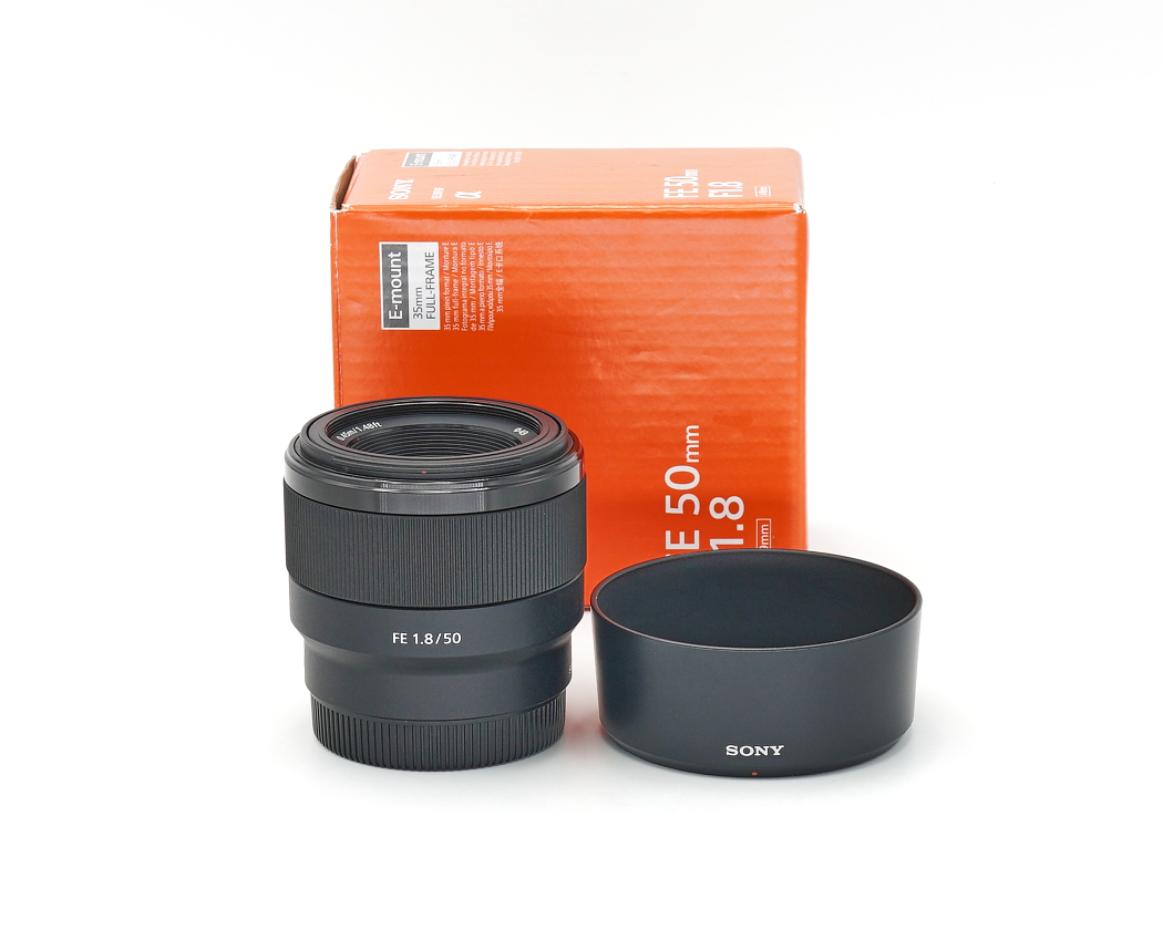 Objektiv, Kameraobjektiv, 50mm, FE 1.8/50, Kit-Verpackung