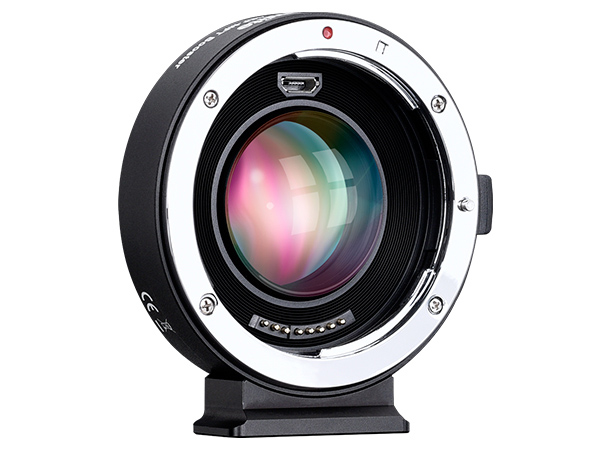 Commlite Canon EF/EF-S an M4/3 0,71x Booster Adaptpter