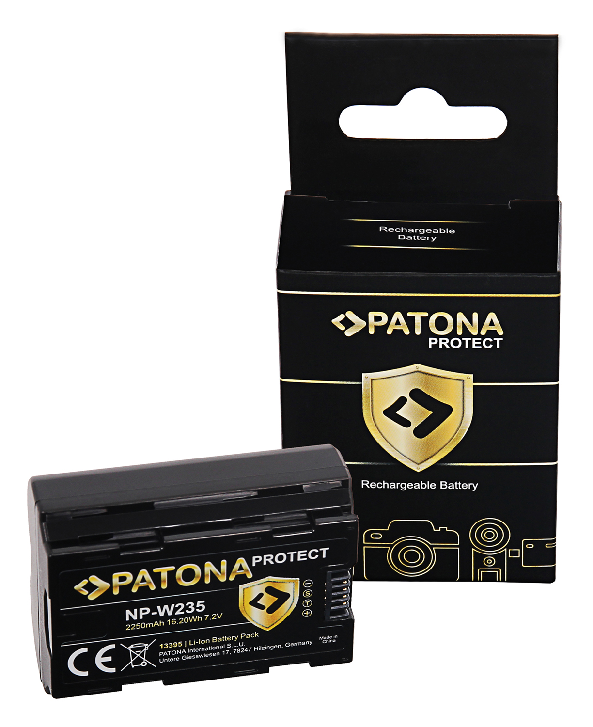 PATONA Protect Akku wie Fuji NP-W235