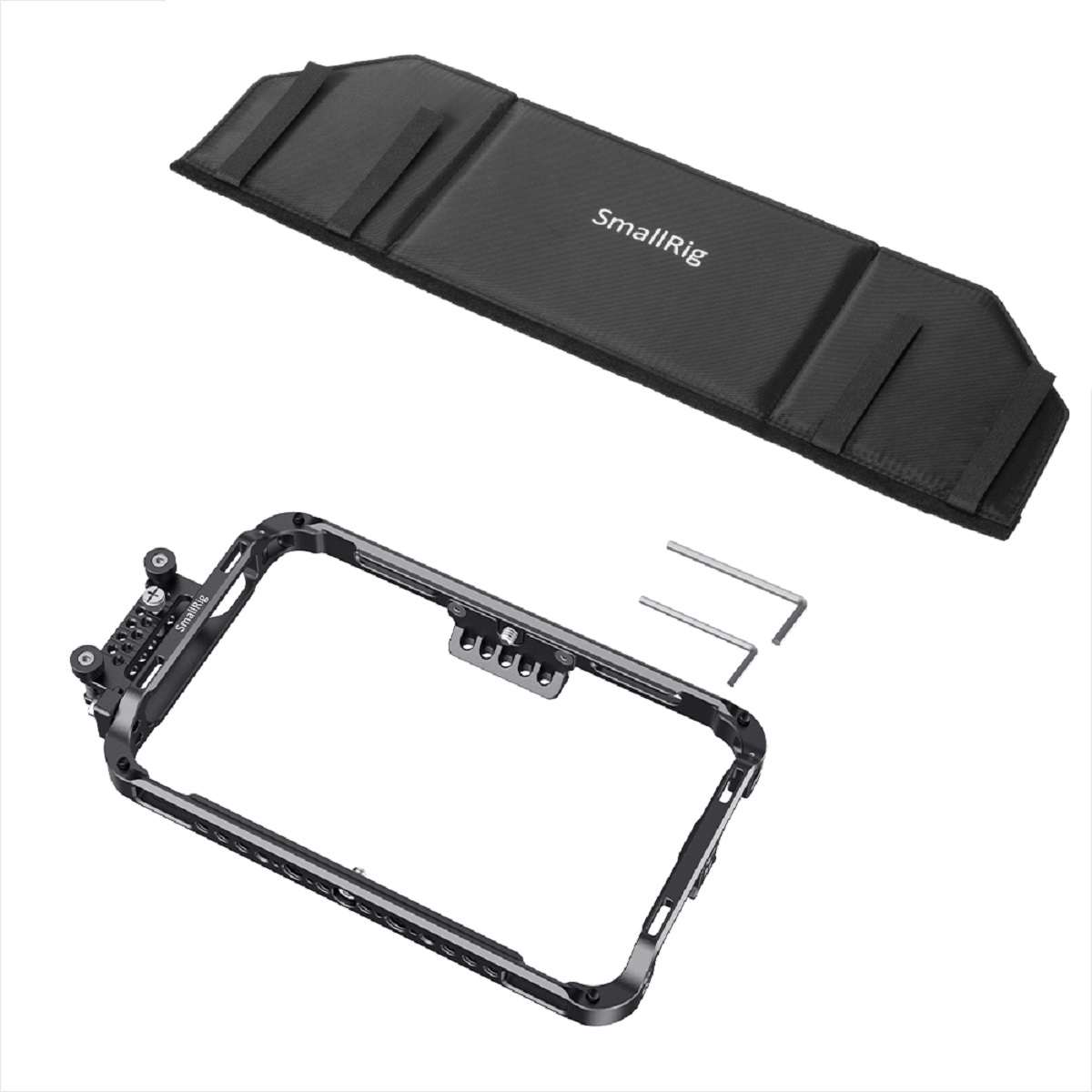 SmallRig 2409 Cage Kit und Sunhood für Atomos Shogun 7