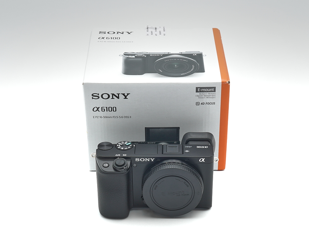 Sony Alpha 6100 schwarz Gehäuse wie neu, nur ca. 250 Auslösungen #50379**