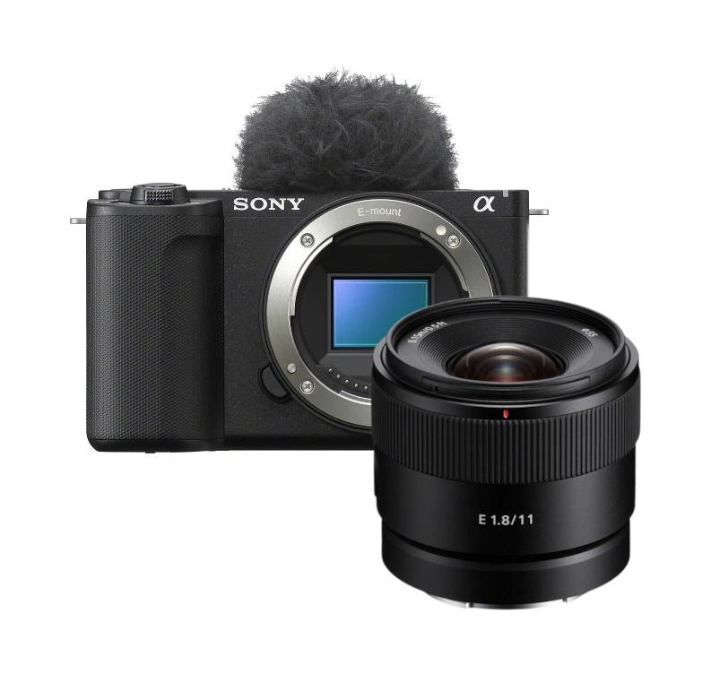 Sony ZV-E10 II Vlog-Kamera + SEL 11mm 1.8